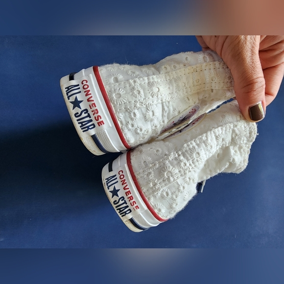 Rare Converse All Star Eyelet high top sneakers - Picture 6 of 6